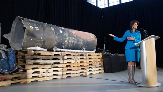 Washingtonul prezintă probe ”irefutabile” ale unor vânzări de armament iraniene, inclusiv rachete
