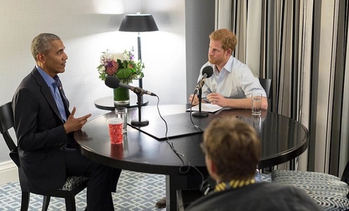 Obama avertizează, într-un interviu cu prinţul Harry, asupra unei ”balcanizări” a societăţii din cauza reţelelor de socializare