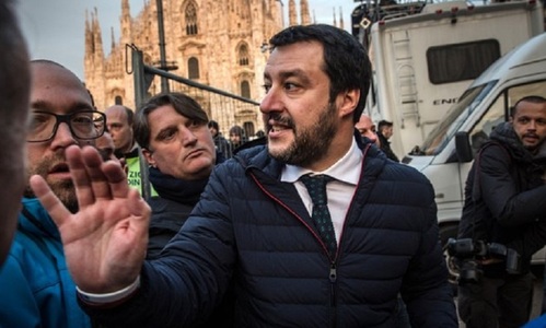 Italia: Liderul Ligii Nordului, Matteo Salvini, spune că doar el poate fi prim-ministru din partea alianţei de centru-dreapta

