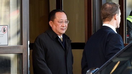 Şeful diplomaţiei nord-coreene poartă consultări la Stockholm