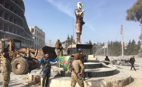 Kurzii se angajează să lupte pentru ”eliberarea” enclavei Afrin de sub ocupaţia turcă