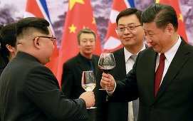 Vin, banchet fastuos şi berlină pentru Kim în vizita în China