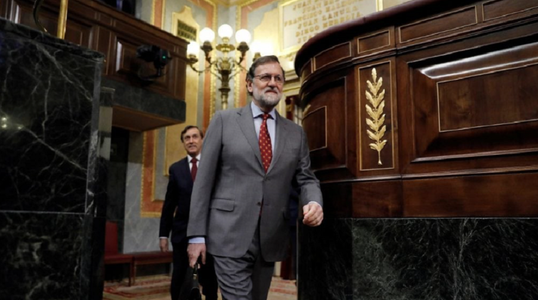Rajoy exclude să demisioneze înaintea unei moţiuni de cenzură a opoziţiei după megaprocesul PP de corupţie 