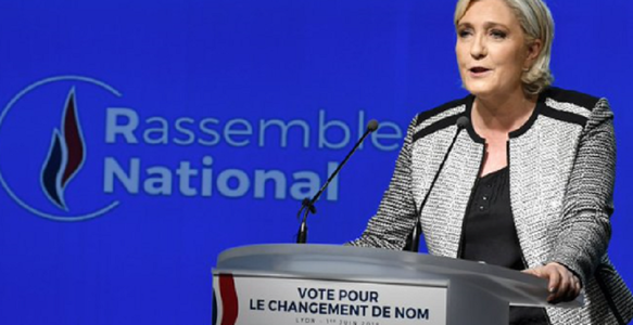 Frontul Naţional francez îşi schimbă numele în Adunarea Naţională (RN)