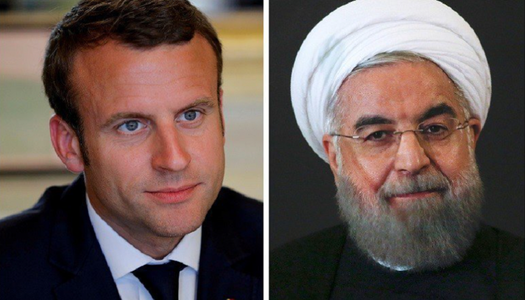 Rohani îl avertizează pe Macron că este ”imposibil” ca Teheranul să rămână în Acordul de la Viena dacă nu poate beneficia de prevederile lui