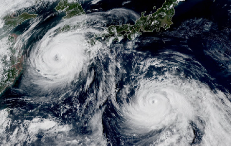 Un taifun puternic, Cimaron, se îndreaptă către vestul Japoniei
