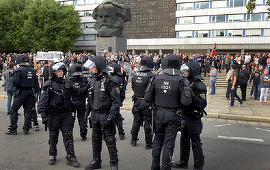 Poliţia germană, suspectată de complicitate cu extrema dreaptă în legătură cu violenţele de la Chemnitz