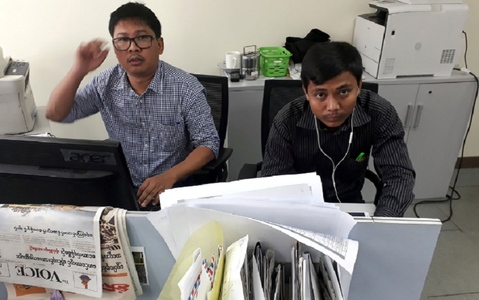 Peste 70 de grupuri civile din Myanmar cer eliberarea jurnaliştilor Reuters condamnaţi la închisoare
