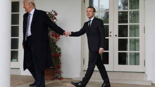 Macron îl primeşte sâmbătă pe Trump la Elysée, după care vor lua masa cu soţiile lor; ceremonie la Arcul de Triumf şi Formul Păcii duminică, în cadrul marcării unui secol de la sfârşitul Primului Război Mondial; manifestaţii anti-Trump