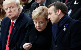 Trump îl critică din nou pe Macron pe tema armatei europene