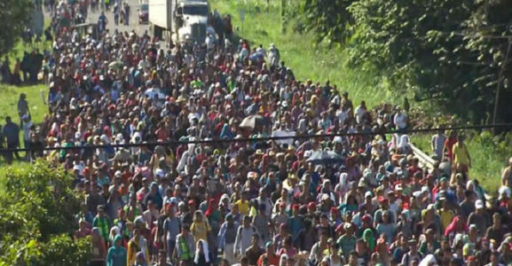 Caravana migranţilor: Sute de persoane ajung în Tijuana, la graniţa cu SUA 
