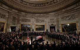 Funeralii naţionale ale lui George H.W. Bush într-o Americă în doliu