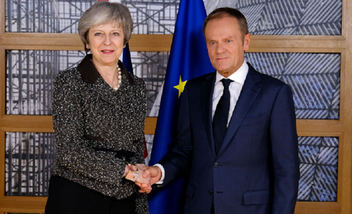 ”Discuţii de ultim moment” între Tusk şi May înaintea summitului UE