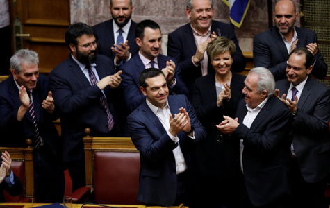Tsipras, reconfirmat cu 151 de voturi, în Parlament, la conducerea Guvernului