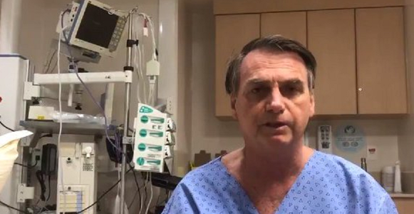 Bolsonaro iese de la terapie intensivă şi se recuperează în urma unei intervenţii chirurgicale