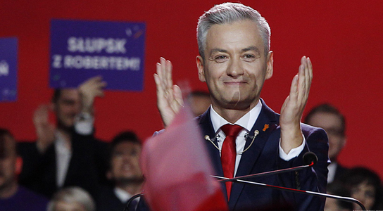 Un politician homosexual polonez, Robert Biedron, lansează ”Primăvara”, un partid de centru-stânga, cu un program progresist