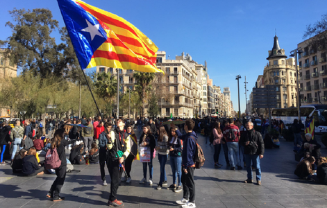Atenţionare de călătorie transmisă de MAE: Manifestări de stradă în Barcelona