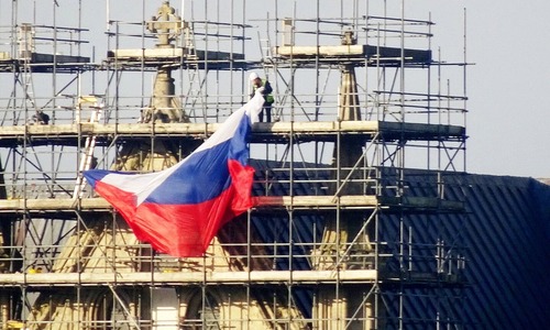 Steagul Rusiei apare pe catedrala din Salisbury, la aproape un an de la atacul asupra fostului spion rus Sergei Skripal