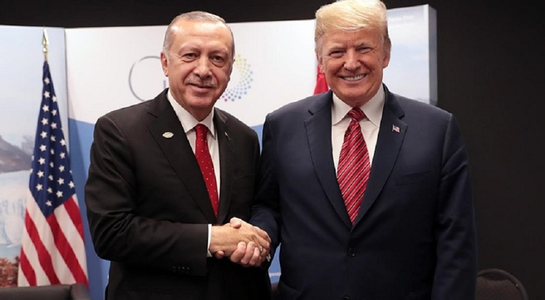Erdogan vrea o zonă de securitate ”sub control turc” în Siria, ”pentru că este frontiera mea”