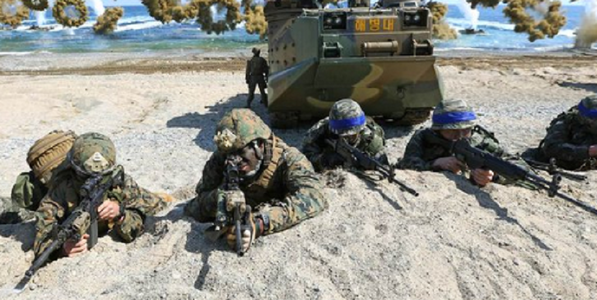 Statele Unite şi Coreea de Sud îşi încetează marile manevre militare comune; manevre ”modificate” defensive "Dong Maeng"/”Alliance” timp de nouă zile, de luni până la 12 martie