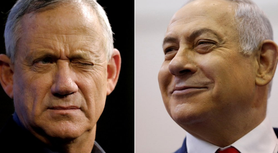 Benny Gantz, rivalul lui Netanyahu în alegerile din Israel, afirmă că deşi există „un cer întunecat, nu este nimic final”

