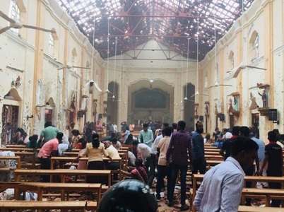 UPDATE - Sri Lanka: 207 morţi şi 450 de răniţi în şase explozii, la 3 biserici şi hoteluri de lux din Colombo. MAE: Autorităţile locale nu au notificat ambasada cu privire la existenţa unor români printre victime. Mesajul lui Iohannis. VIDEO