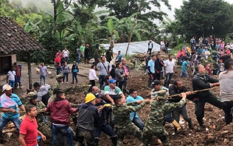 Cel puţin 28 de morţi în urma unei alunecări de teren în sud-vestul Columbiei