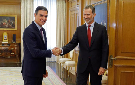 Sanchez, însărcinat de regele Felipe al VI-lea să formeze Guvernul, are de negociat cu multe partide pentru a rămâne la putere