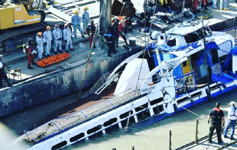 Şase cadavre găsite la bordul navei de croazieră fluvială ”Sirena” în urma ranfluării epavei