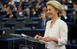 Ursula von der Leyen îşi înverzeşte discursul, pentru a convinge Parlamentul European să o aleagă preşedintă a Comisiei Europene