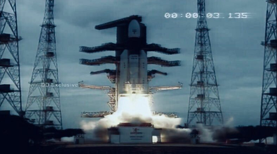 India lansează a doua misiune lunară, Chandrayaan-2