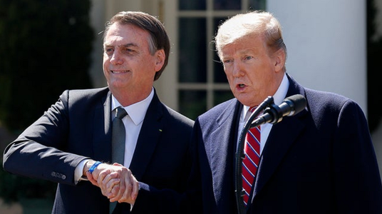 Trump acordă Braziliei statutul de ”aliat militar major” în afara NATO şi-i deschide accesul la armament militar american sofisticat