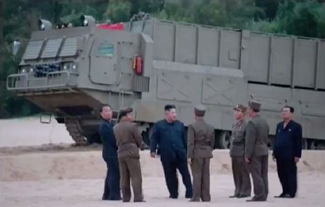 Kim Jong un a supervizat testul unei ”noi arme” în al şaselea tir de rachete balistice cu rază scurtă de acţiune