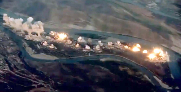 US Air Force şterge de pe hartă o insulă în Irak 