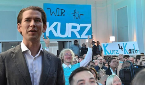 UPDATE - Conservatorii lui Kurz obţin o victorie în alegerile legislative, extrema dreaptă pierde zece puncte procentuale faţă de alegerile anterioare, iar verzii înregistrează o ascensiune şi intră în Parlament - exit-poll