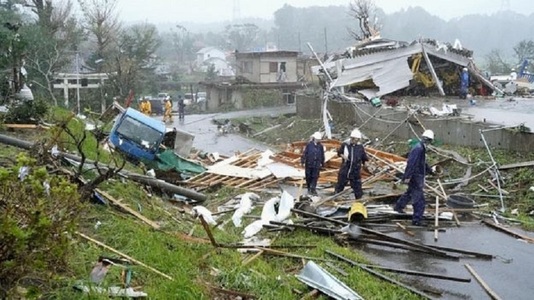 Japonia: O persoană a murit, milioane de oameni sfătuiţi să evacueze zonele în care locuiesc, din cauza taifunului Hagibis