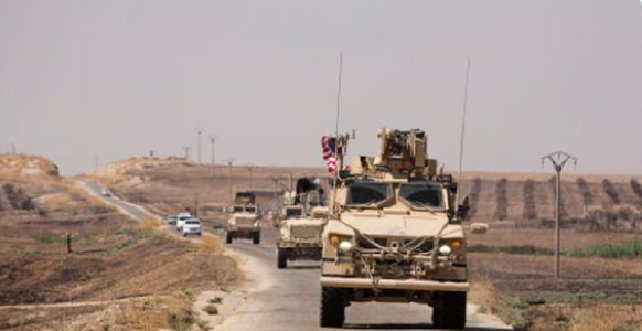 Militarii americani se retrag din Siria, prin Kurdistanul irakian, la o bază americană în nord-vestul Irakului