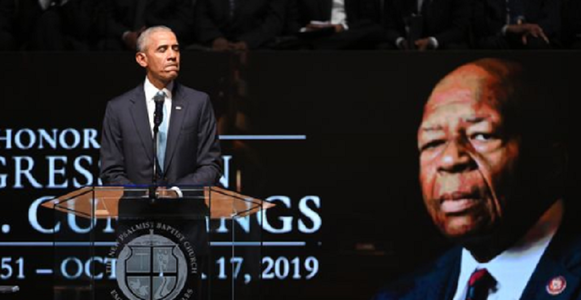 Obama elogiază integritatea în exercitarea puterii la funeraliile lui Elijah Cummings