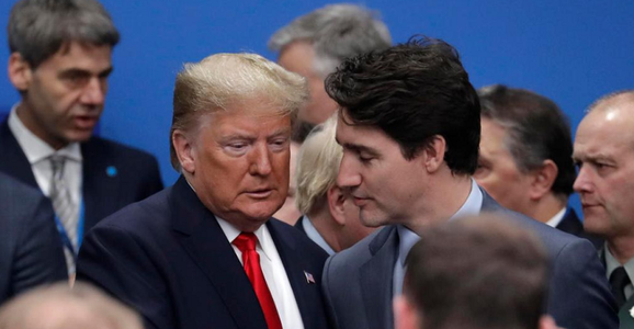 Trump îl cataloghează pe Trudeau un om cu ”două feţe”, înfuriat că l-a ironizat la recepţia NATO de la Buckingham