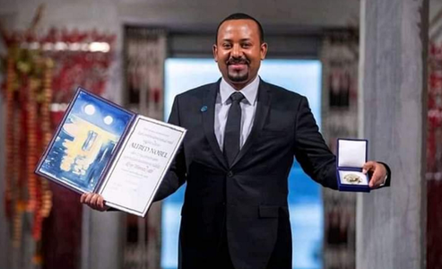 Etiopianul Abiy Ahmed pledează pentru unitate şi împotriva urii la ceremonia înmânării Nobelului pentru Pace
