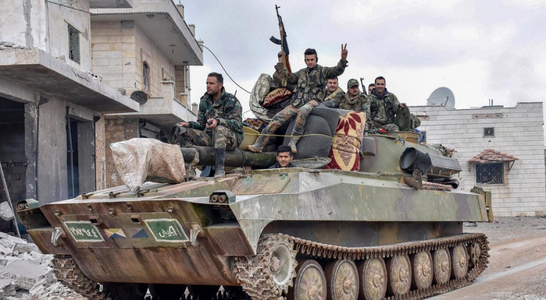 Armata siriană anunţă că a recucerit oraşul-cheie Maaret al-Numan din Idleb în nord-vestul Siriei