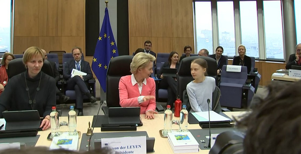 UPDATE-Bruxellesul îşi prezintă legea luptei împotriva modificărilor climatice sub privirea dubitativă a Gretei Thunberg