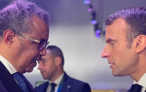 Directorul general al OMS Tedros Adhanom Ghebreyesus îi mulţumeşte lui Macron pentru leadershipul de care a dat dovadă în reacţia împotriva pandemiei covid-19