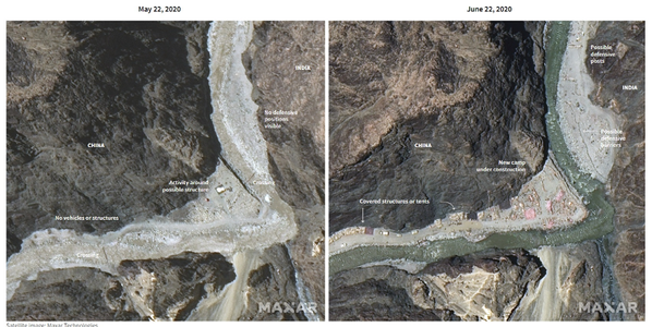 Imagini satelitare dezvăluie noi structuri chineze în sectorul bătăii sângeroase cu India