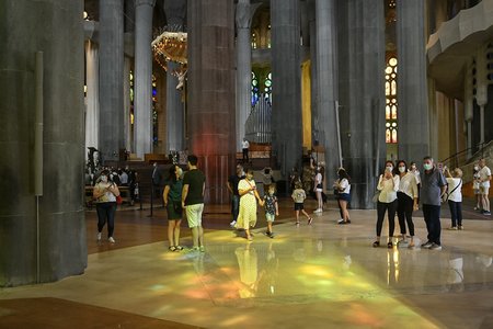 Barcelona: Sagrada Familia şi-a redeschis porţile