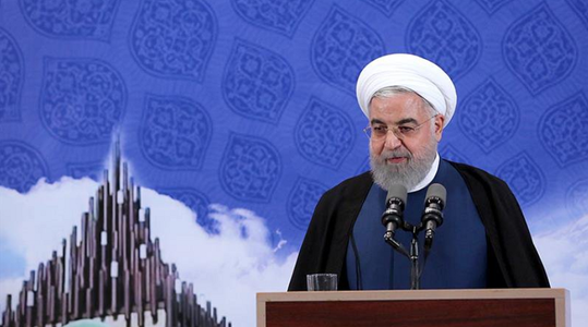 Rouhani: Emiratele Arabe Unite au făcut o "mare greşeală" atunci când au ajuns la un acord de pace istoric cu Israelul