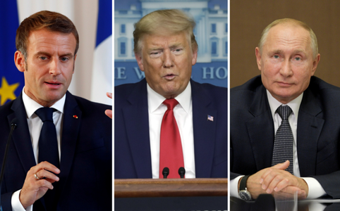 Macron, Putin şi Trump îndeamnă împreună la o încetare ”imediată” a ostilităţilor în Nagorno Karabah