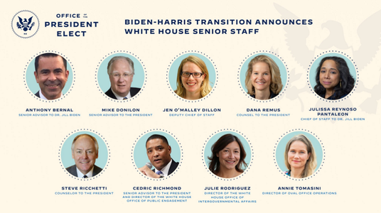 ALEGERI ÎN SUA Joe Biden numeşte alţi nouă membri ai echipei sale de campanie, jumătate femei şi un influent ales de culoare, în posturi de consilieri la Casa Albă