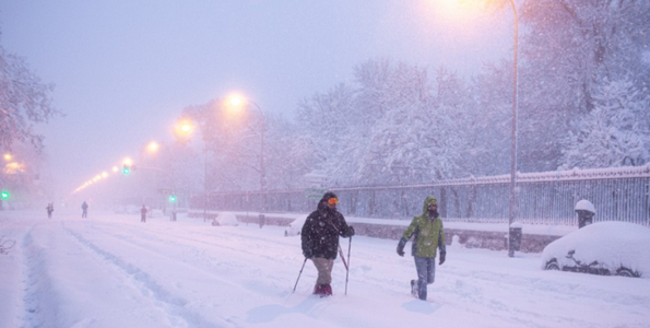 Şcolile din Madrid, închise în urma furtunii de zăpadă Filomena şi unor ninsori-record; un val de frig cu temperaturi de până la minus zece grade Celsius în centrul Spaniei urmează să dureze până joi