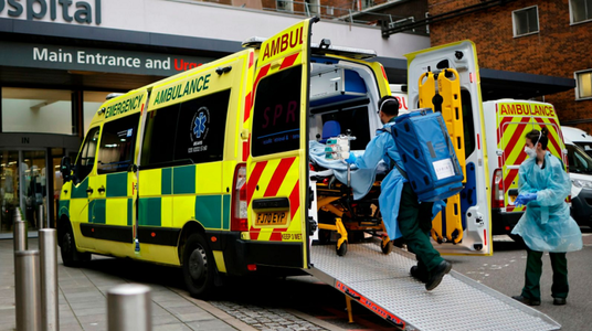 Marea Britanie înregistrează 1.820 de morţi din cauza covid-19 într-o singură zi, un nou ”record” de la începutul epidemiei